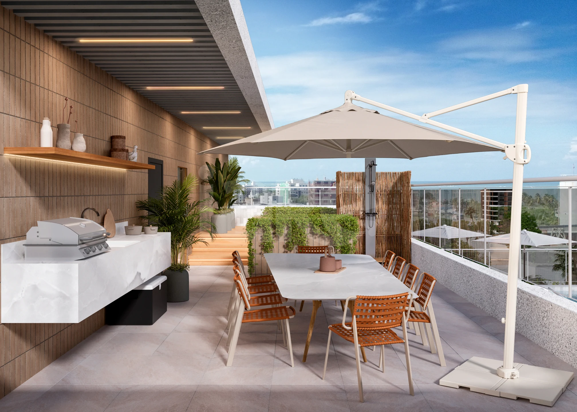 Plaza Blanca - Apartamento com 65,79 m², em Ponta de Campina — foto 11