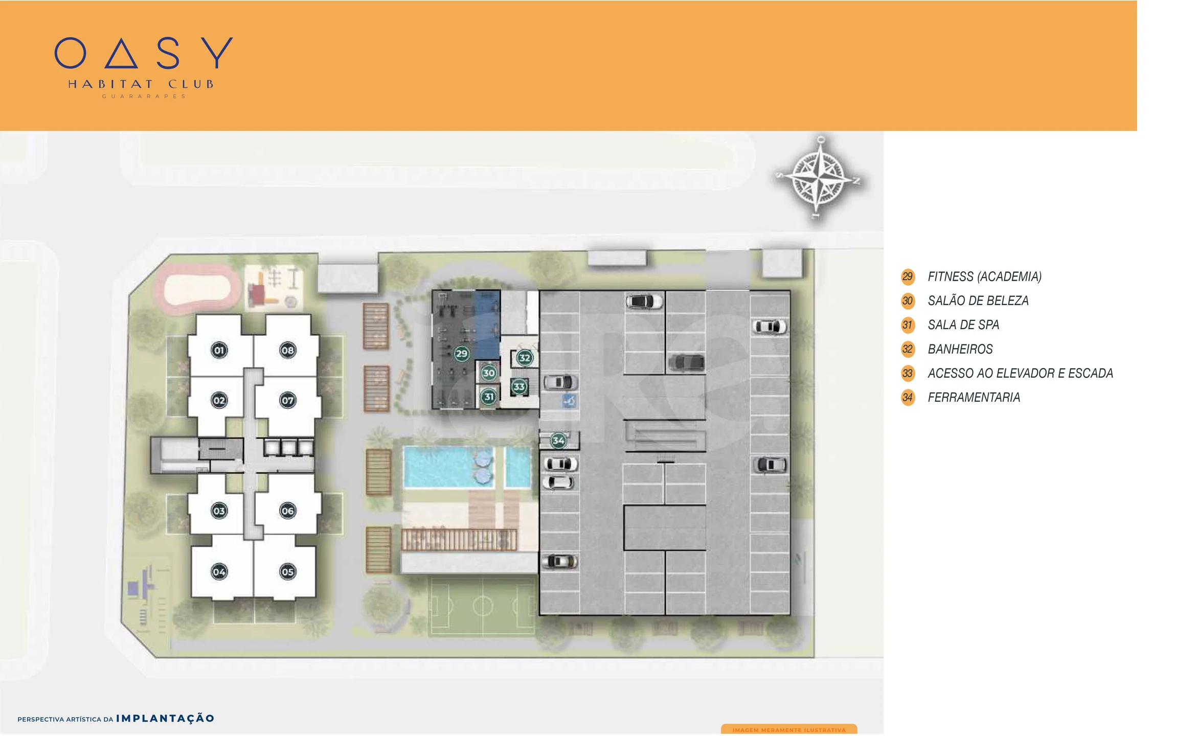Planta — Implantação Oasy 2