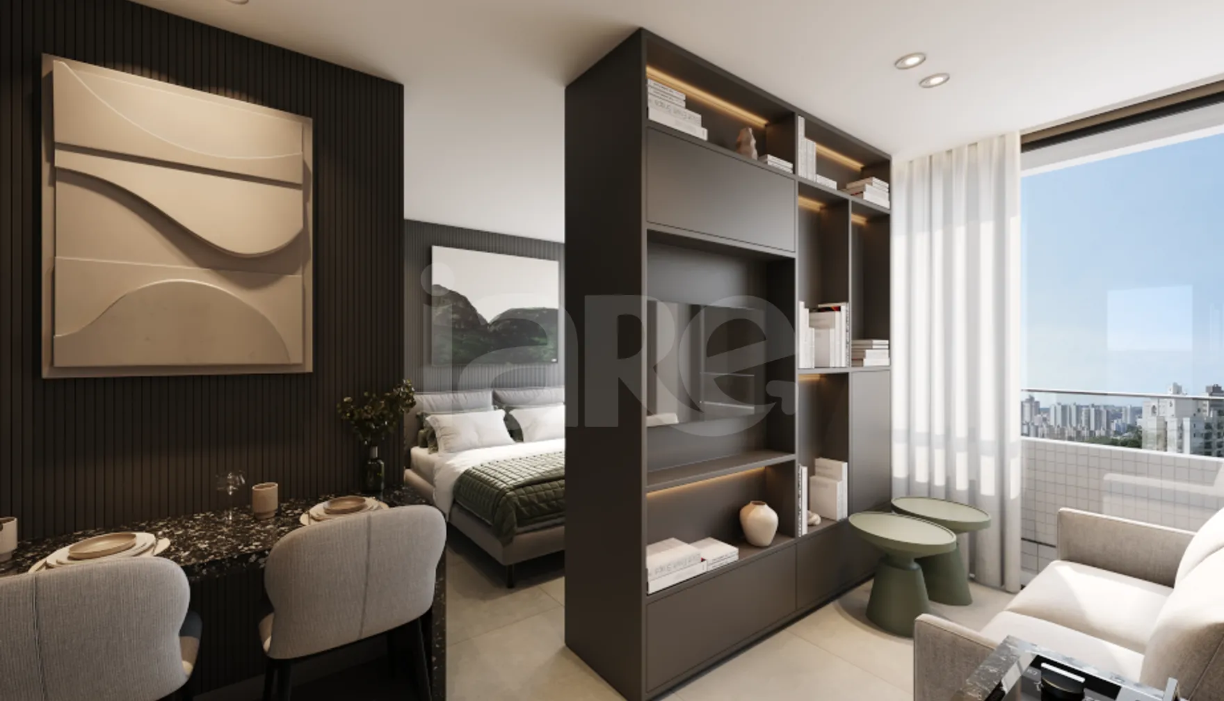 Kaleo - Studio com 24,81 m², em Poço — foto 2
