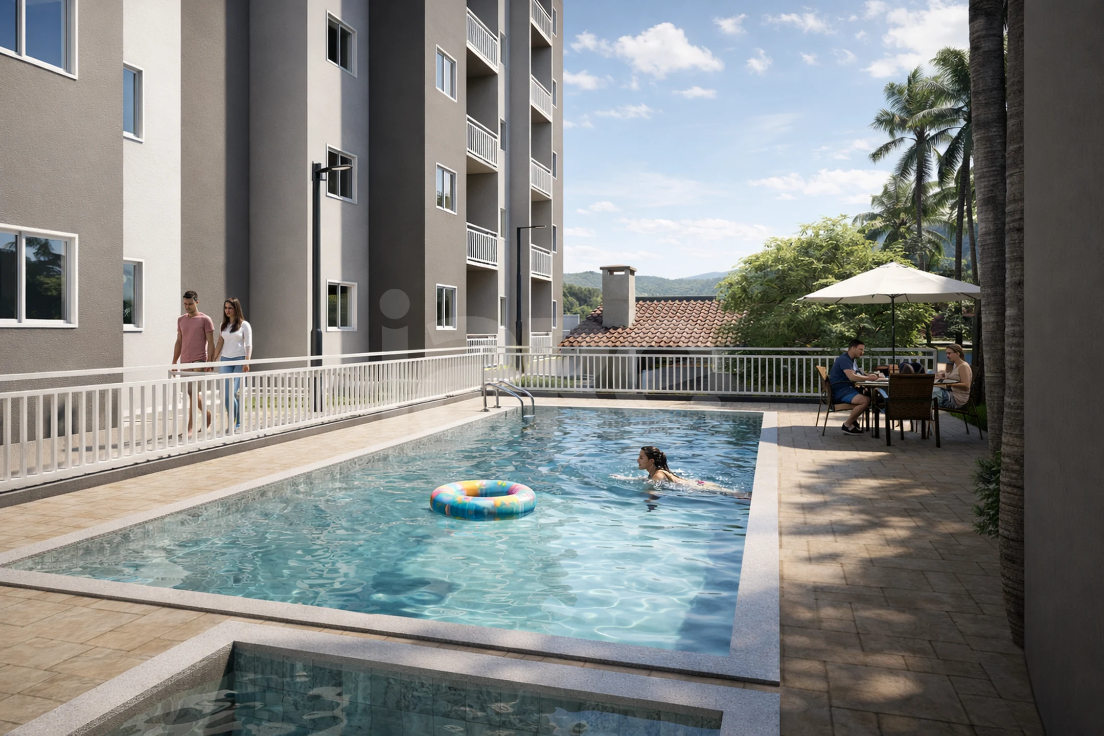 Rio+ Residencial Clube - Apartamento com 45,16 m², em Jacarepaguá — foto 12