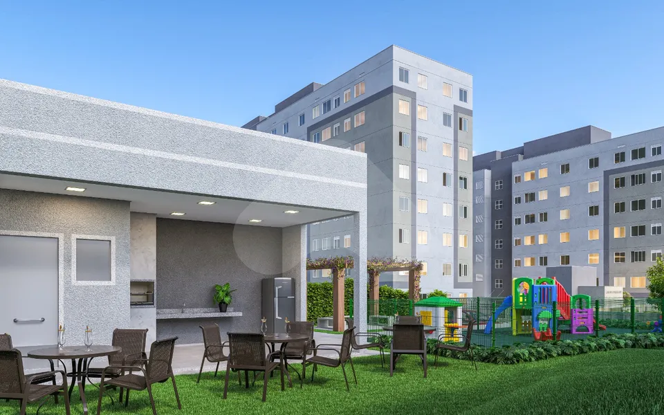 Campo do Cerrado - Apartamento com 38,37 m², em Vila das Flores — foto 4