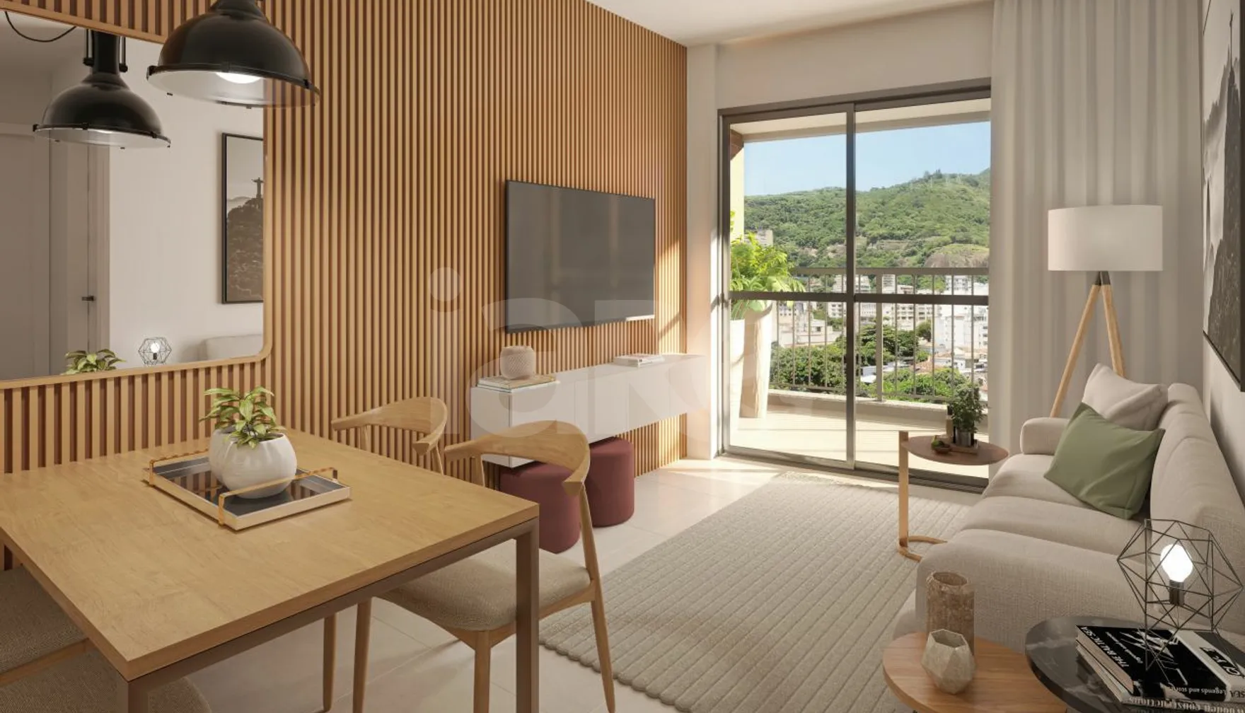 Cores da Tijuca - Studio com 34,8 m², em Tijuca — foto 3