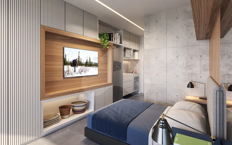 Itá Conceição - Studio com 41,23 m², em Vila Guarani — foto 4