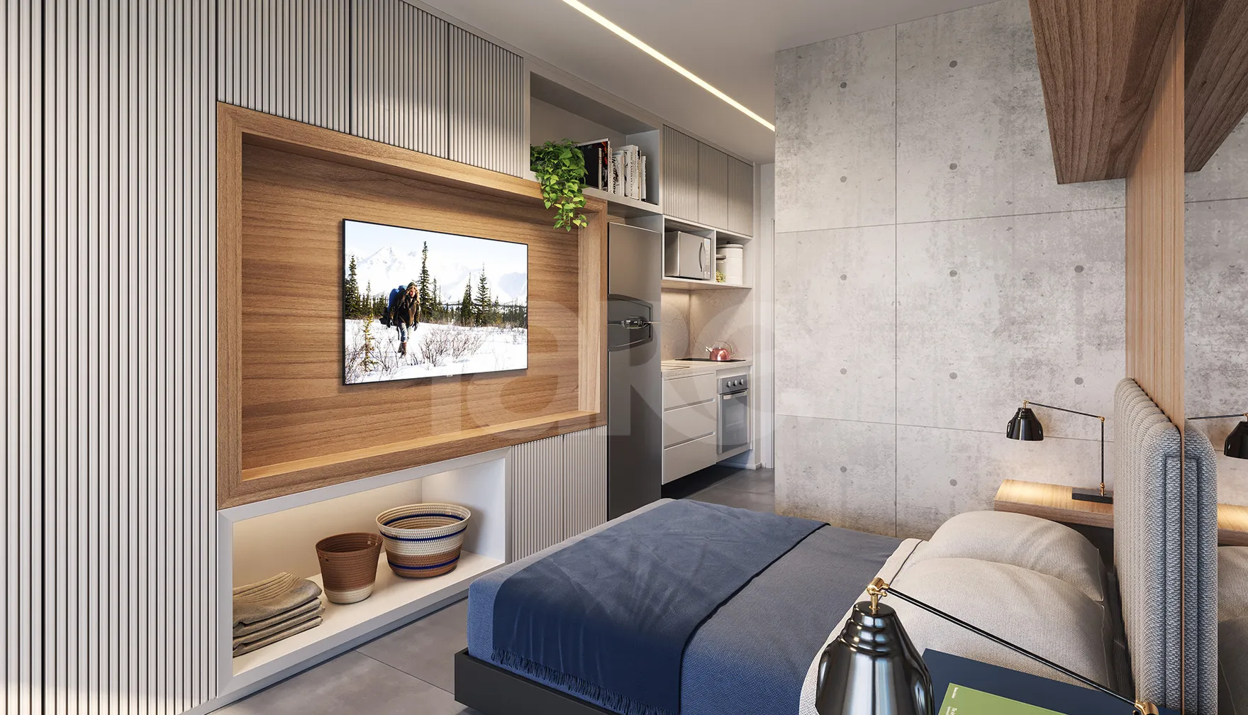 Itá Conceição - Studio com 41,23 m², em Vila Guarani — foto 4