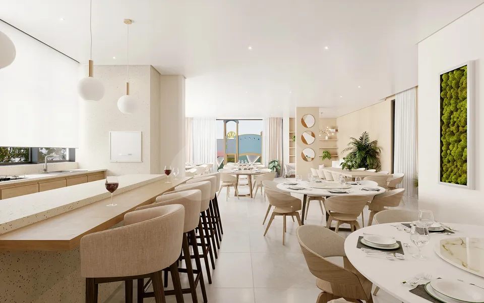 Martinique Residence - Apartamento com 67 m², em Morretes — foto 4