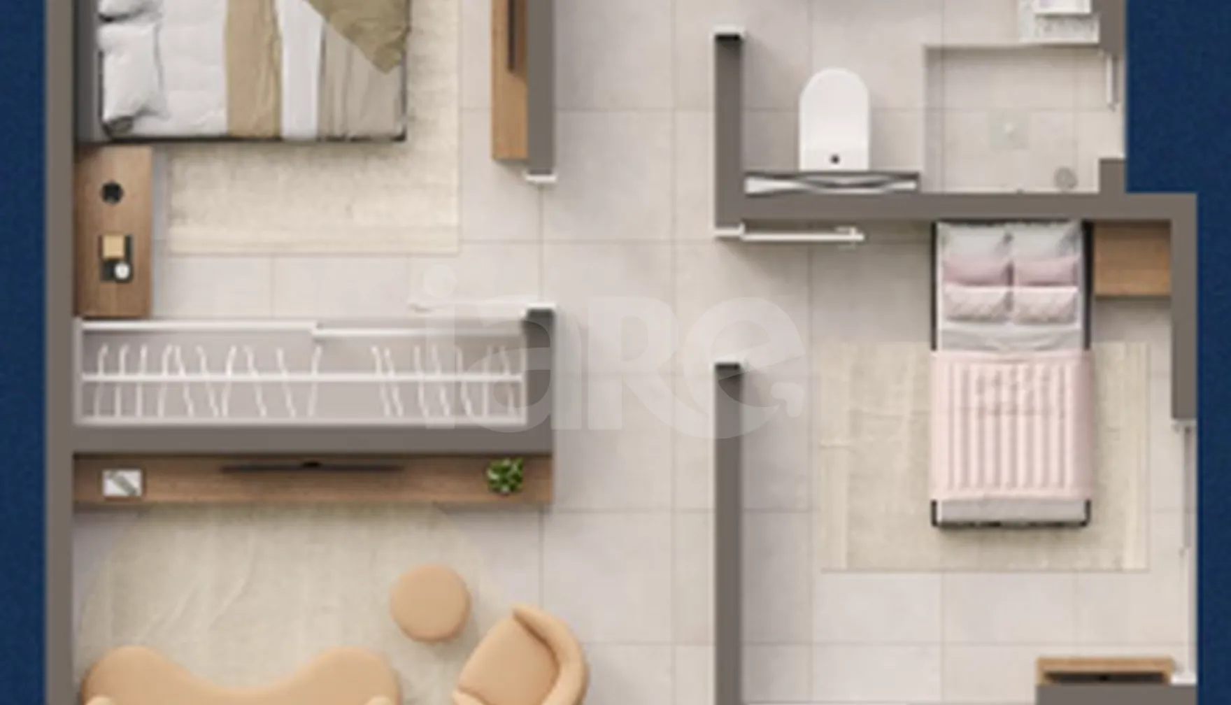 Planta — Apartamento 71,93 m²