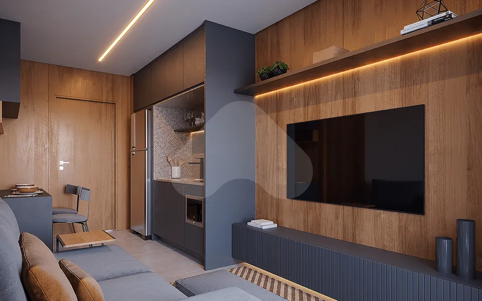 Parque Diálogo Padre Adelino Smart - Apartamento com 60,8 m², em Quarta Parada — foto 2