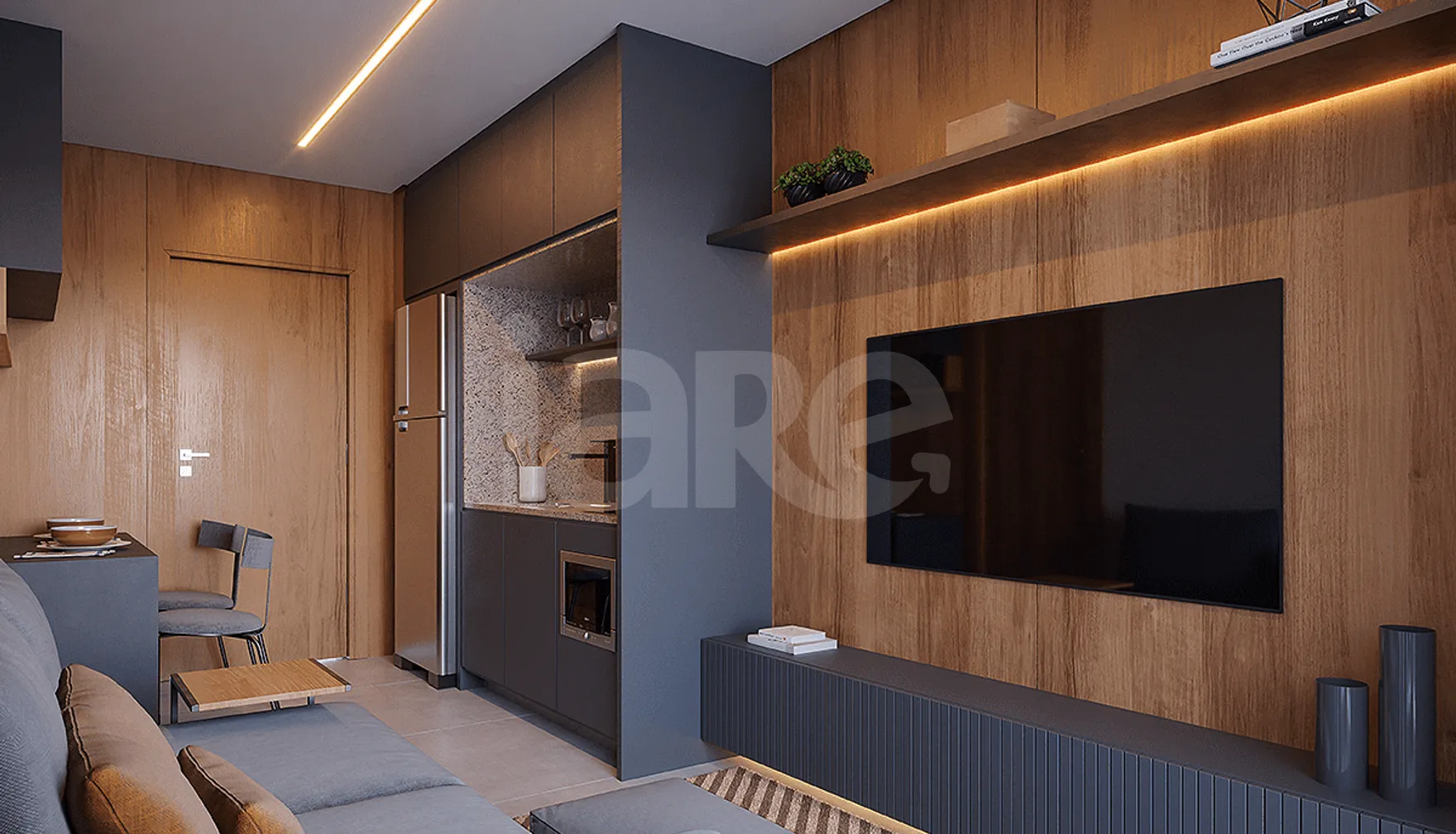 Parque Diálogo Padre Adelino Smart - Apartamento com 60,8 m², em Quarta Parada — foto 2