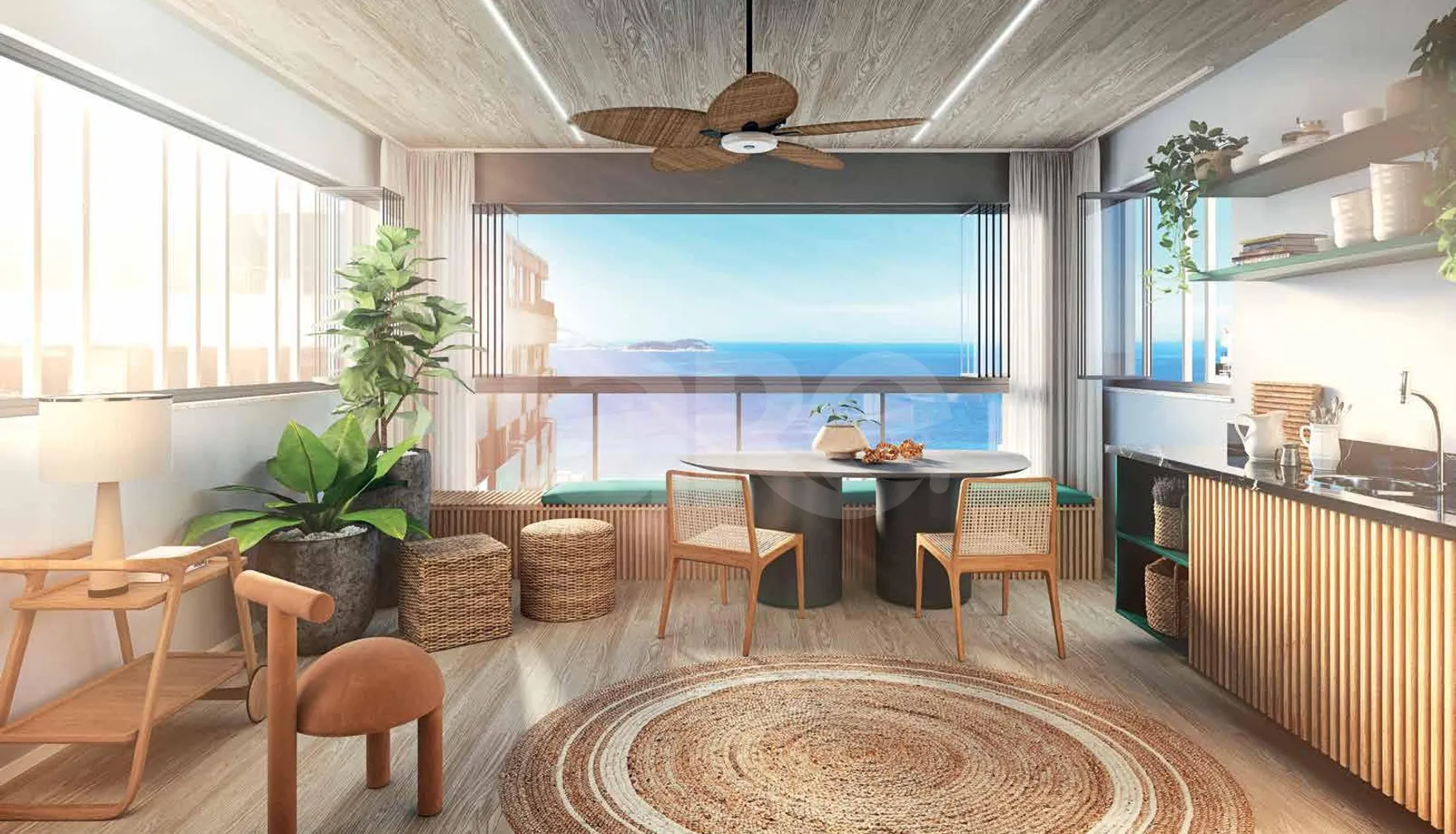 Alma Ipanema - Studio com 58,33 m², em Ipanema — foto 7