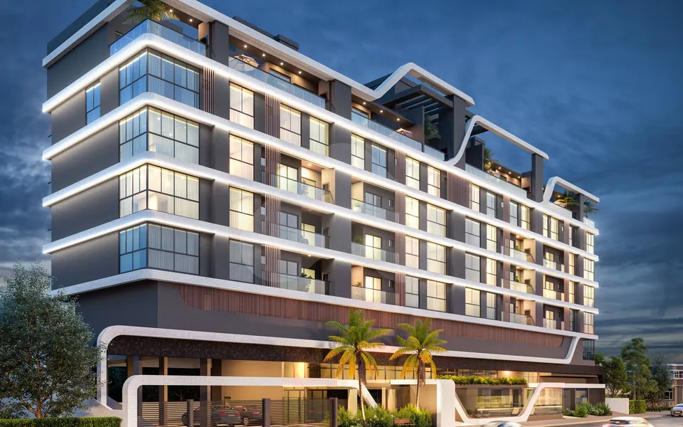Leme - Apartamento com 102 m², em Bombas — foto 2