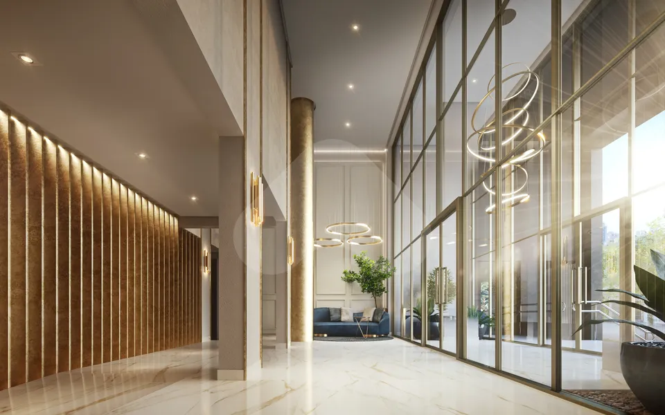 Living Villaggio Tatuapé Pienza - Apartamento com 100,65 m², em Tatuapé — foto 3