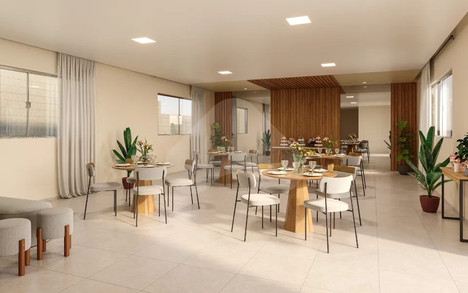Campo do Cerrado - Apartamento com 38,37 m², em Vila das Flores — foto 3