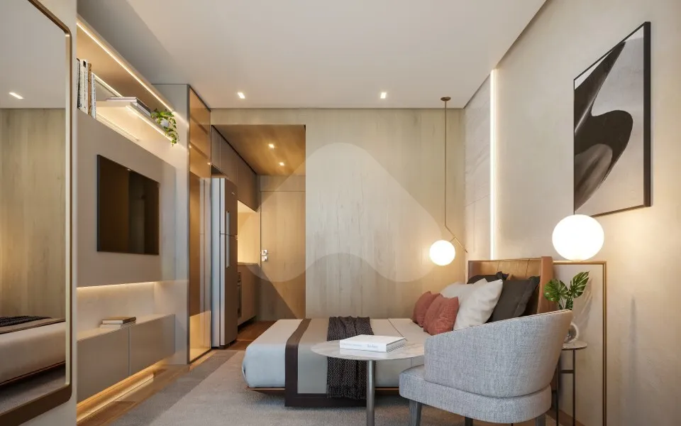 Esquina Jardyn - Studio com 27,49 m², em Jardim Paulista — foto 2