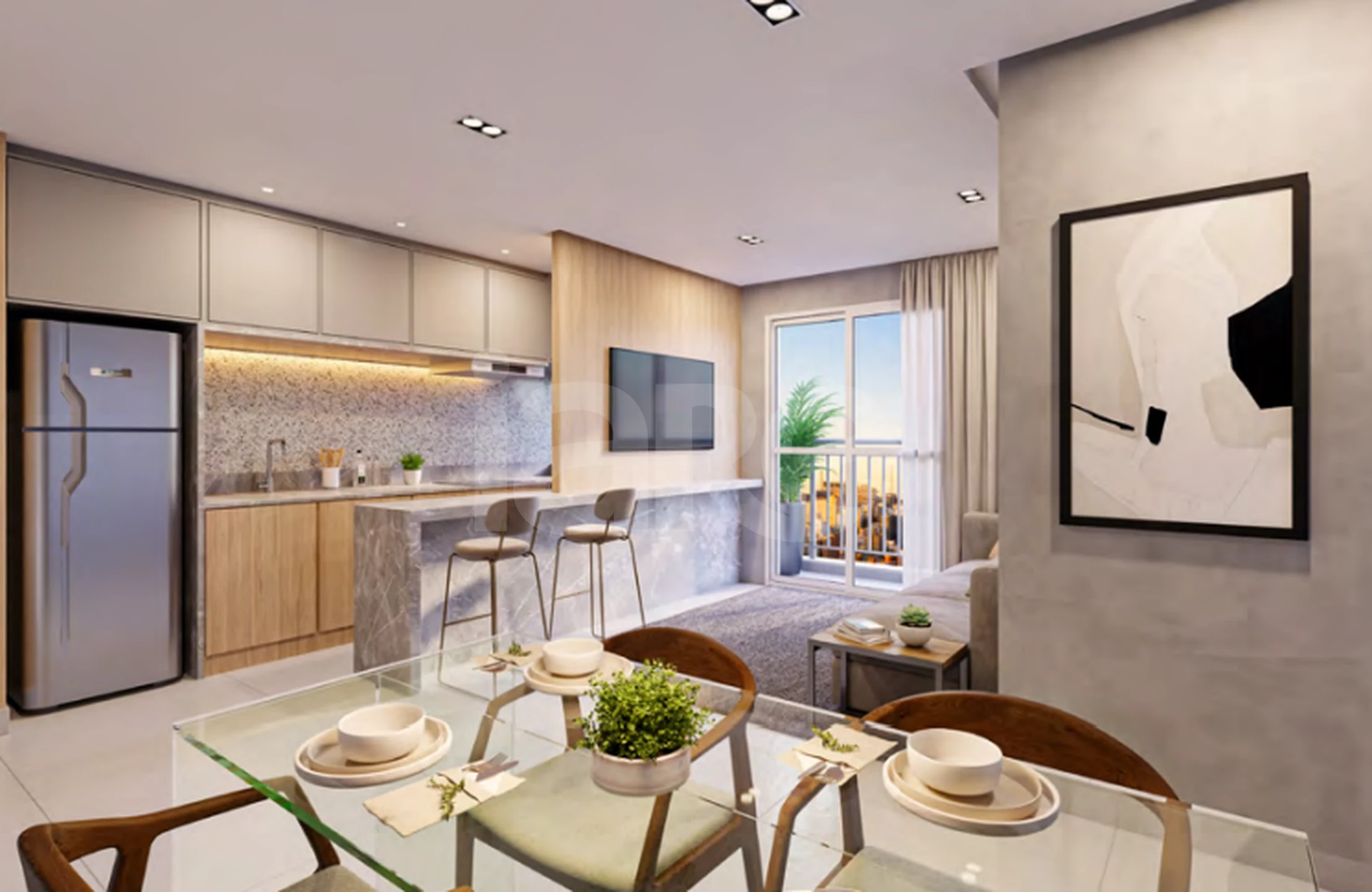 Monumental Residencial Conx - Apartamento com 44,59 m², em Santo Amaro — foto 9
