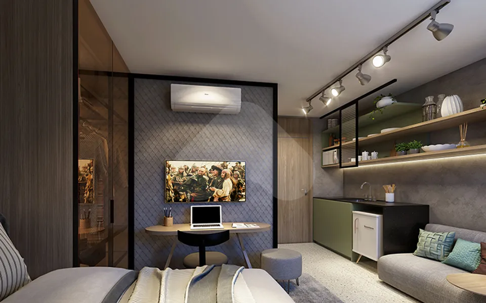 W Be Perdizes - Studio com 17,46 m², em Perdizes — foto 4