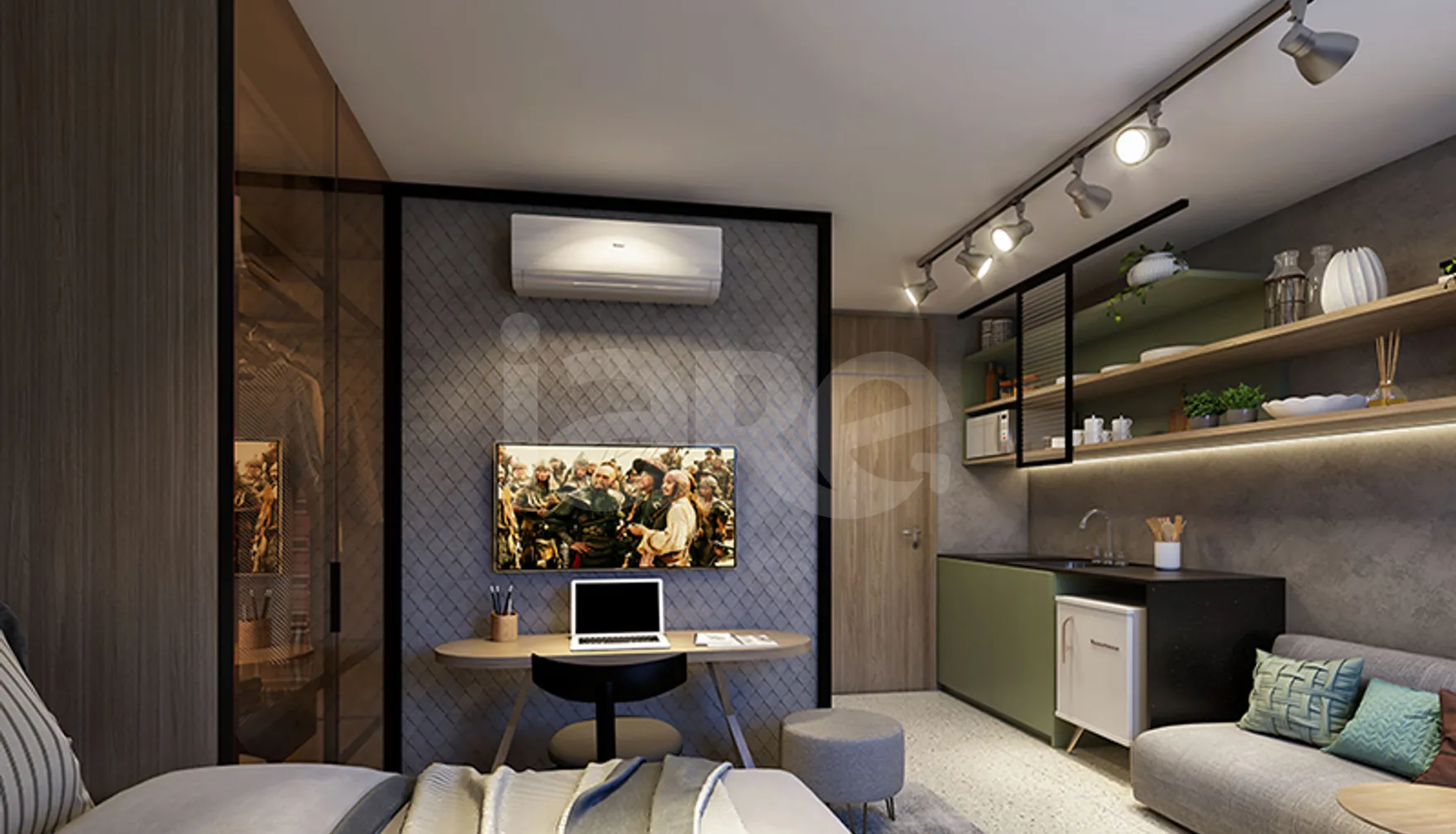 W Be Perdizes - Studio com 17,46 m², em Perdizes — foto 4