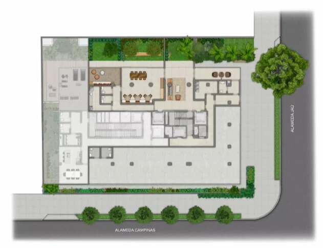 Planta — Pavimento térreo