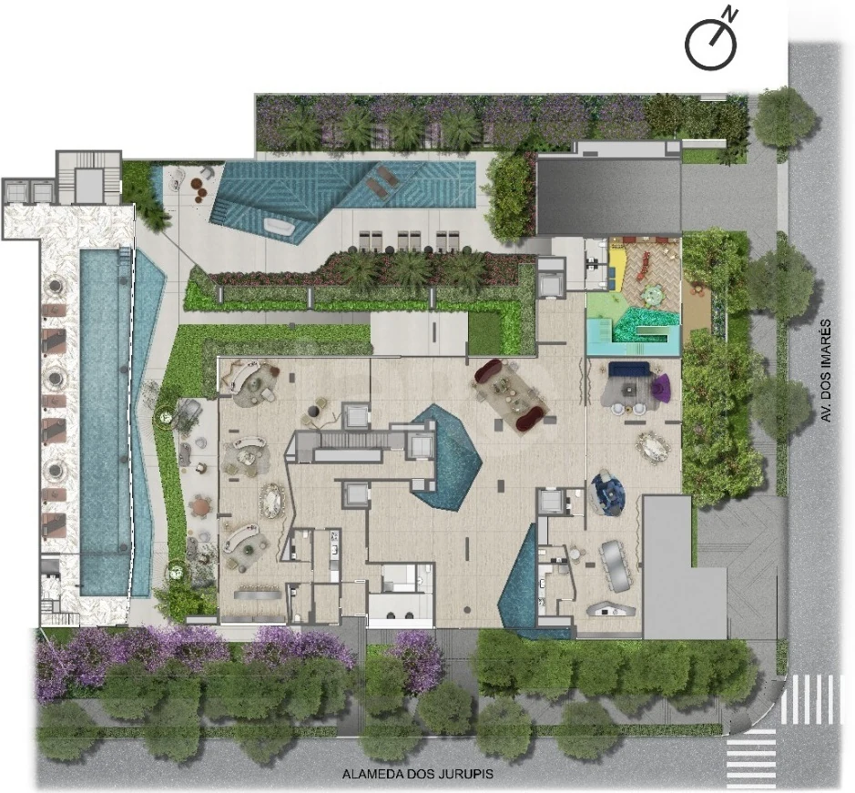 Planta — Pavimento lazer 03