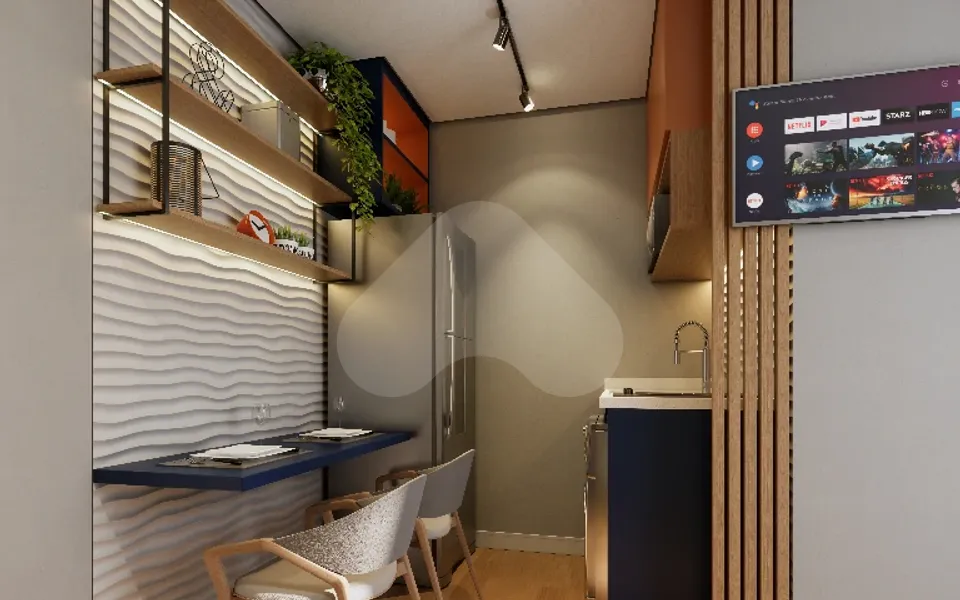 Metrocasa Parque Ecológico - Apartamento com 27,57 m², em Vila Silva Teles — foto 5