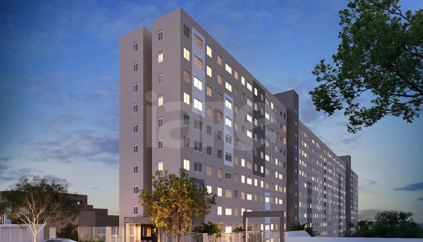 Parque Creta - Apartamento com 32,62 m², em Vila Carmosina — foto 1