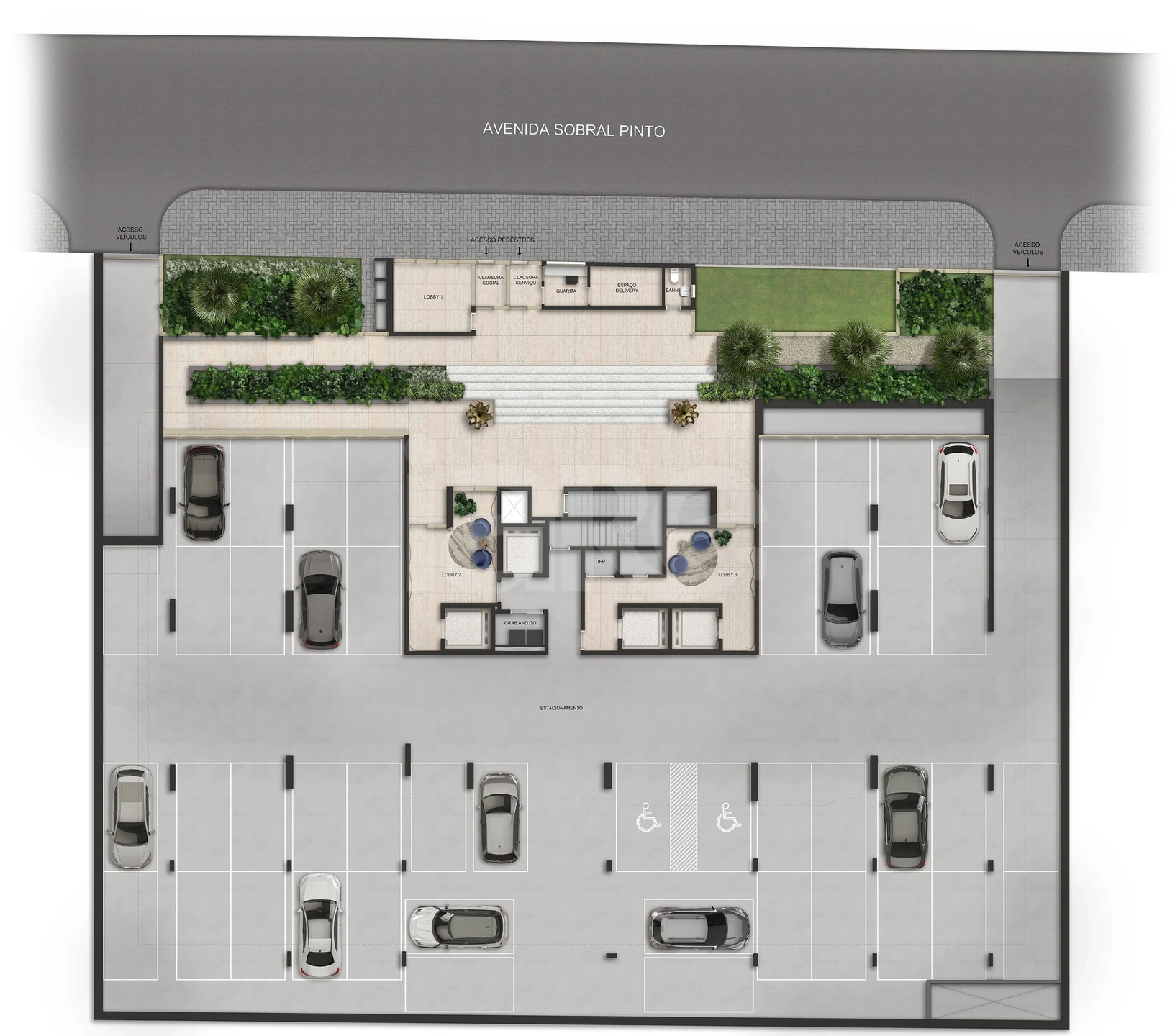 Planta — Pavimento térreo