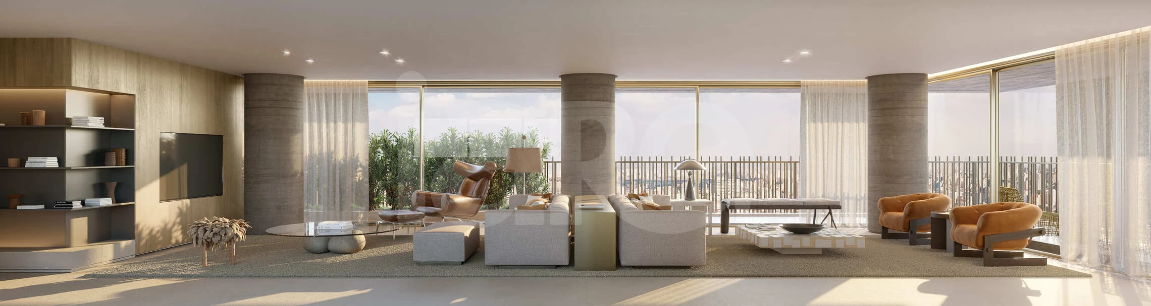 Ibaté - Apartamento com 479,44 m², em Indianópolis — foto 2