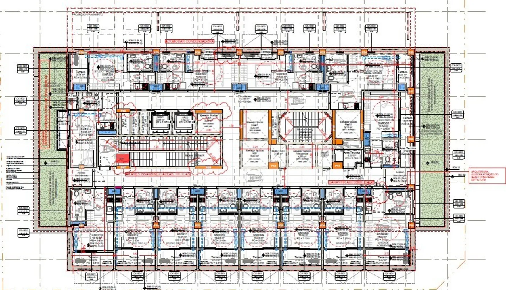Planta — Pavimento 3