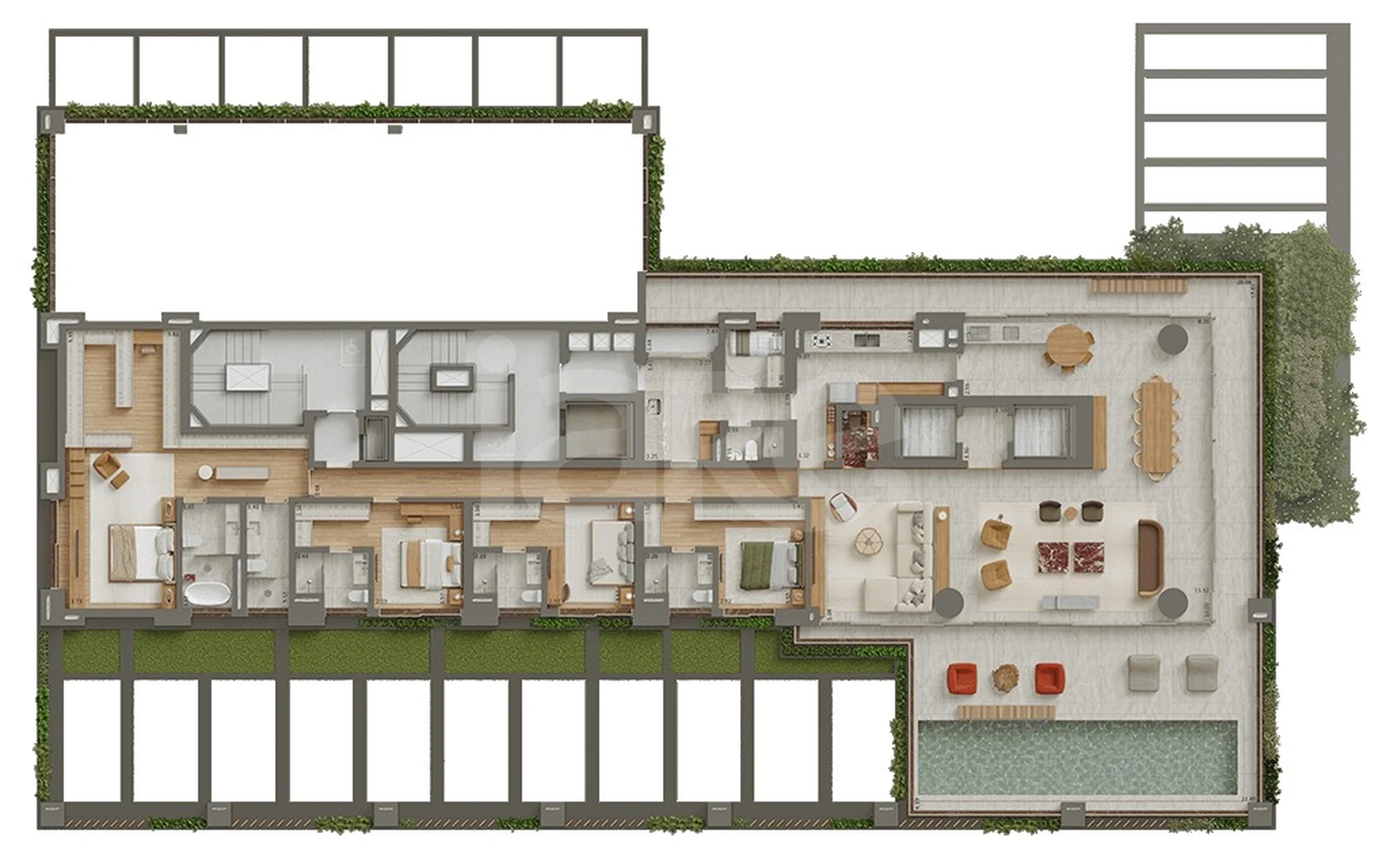 Planta — Garden 474,41 m²