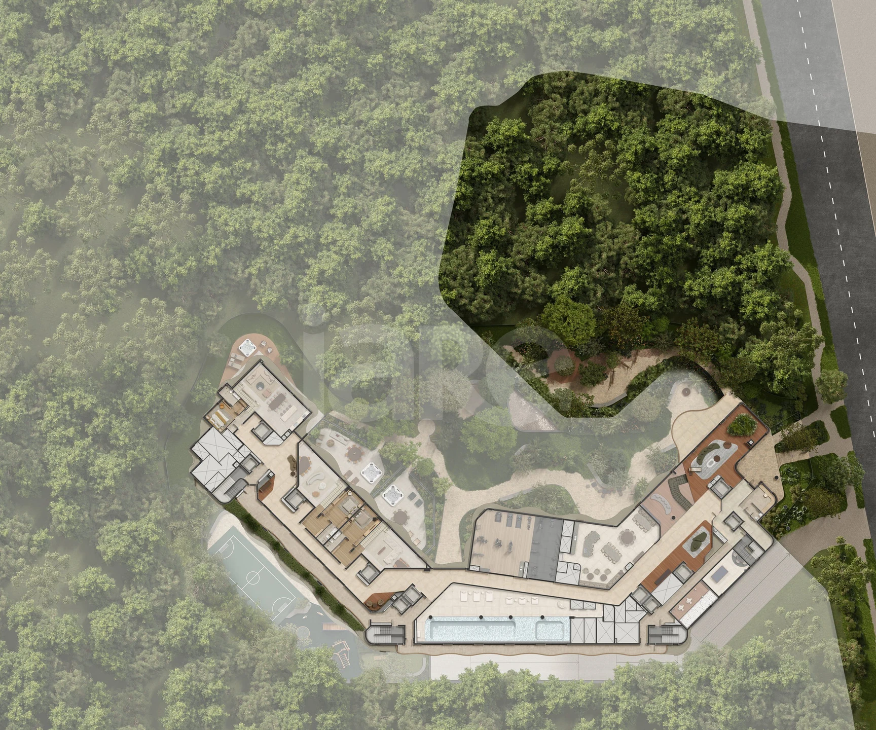 Planta — Pavimento mezanino