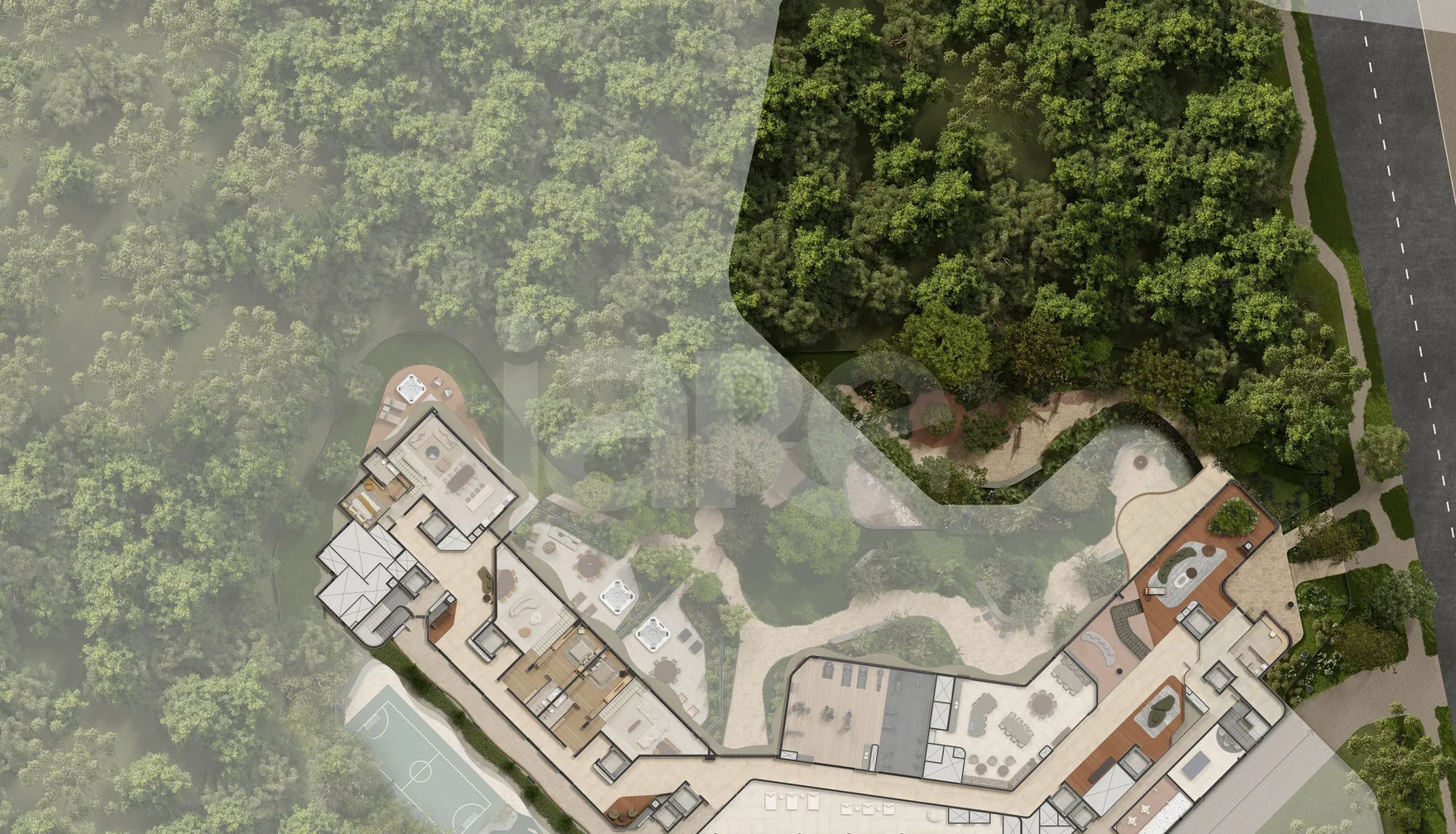 Planta — Pavimento mezanino