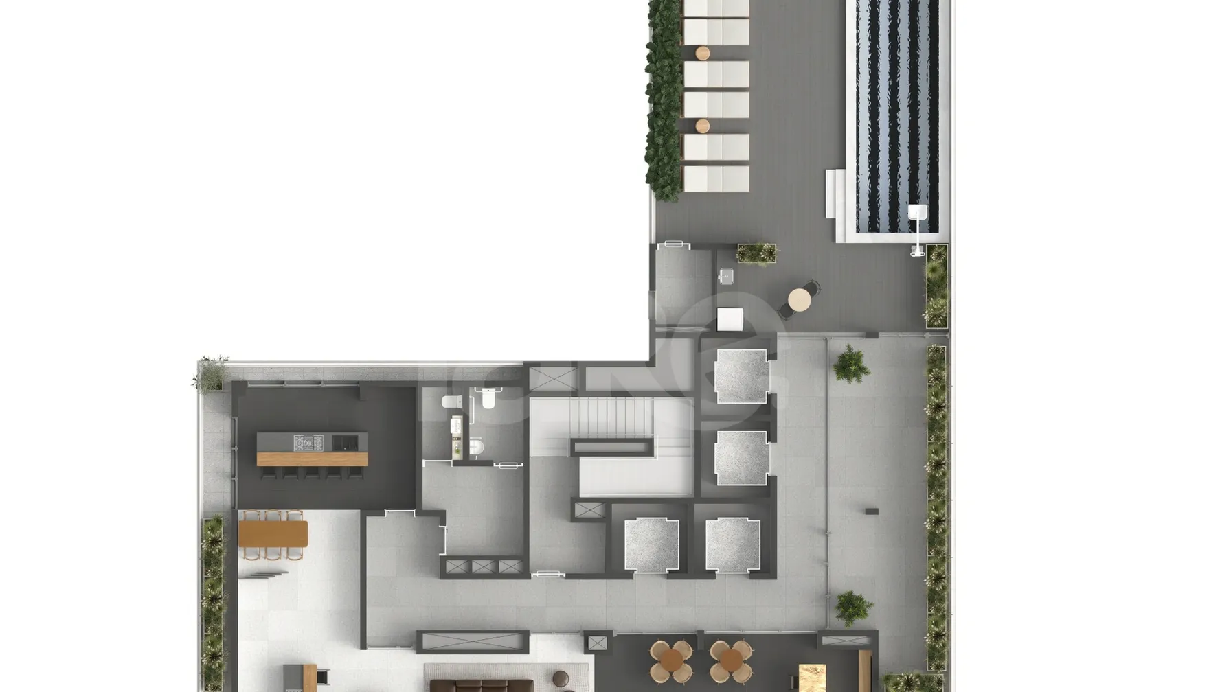 Planta — Pavimento 23