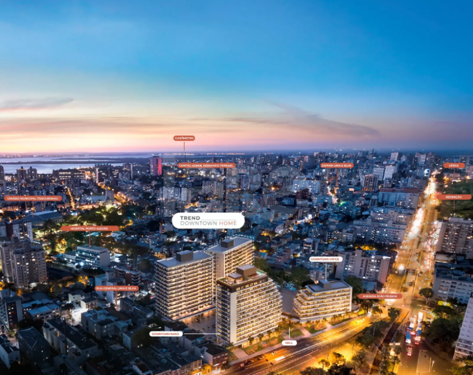Trend Downtown Home - Apartamento com 84,99 m², em Azenha — foto 8