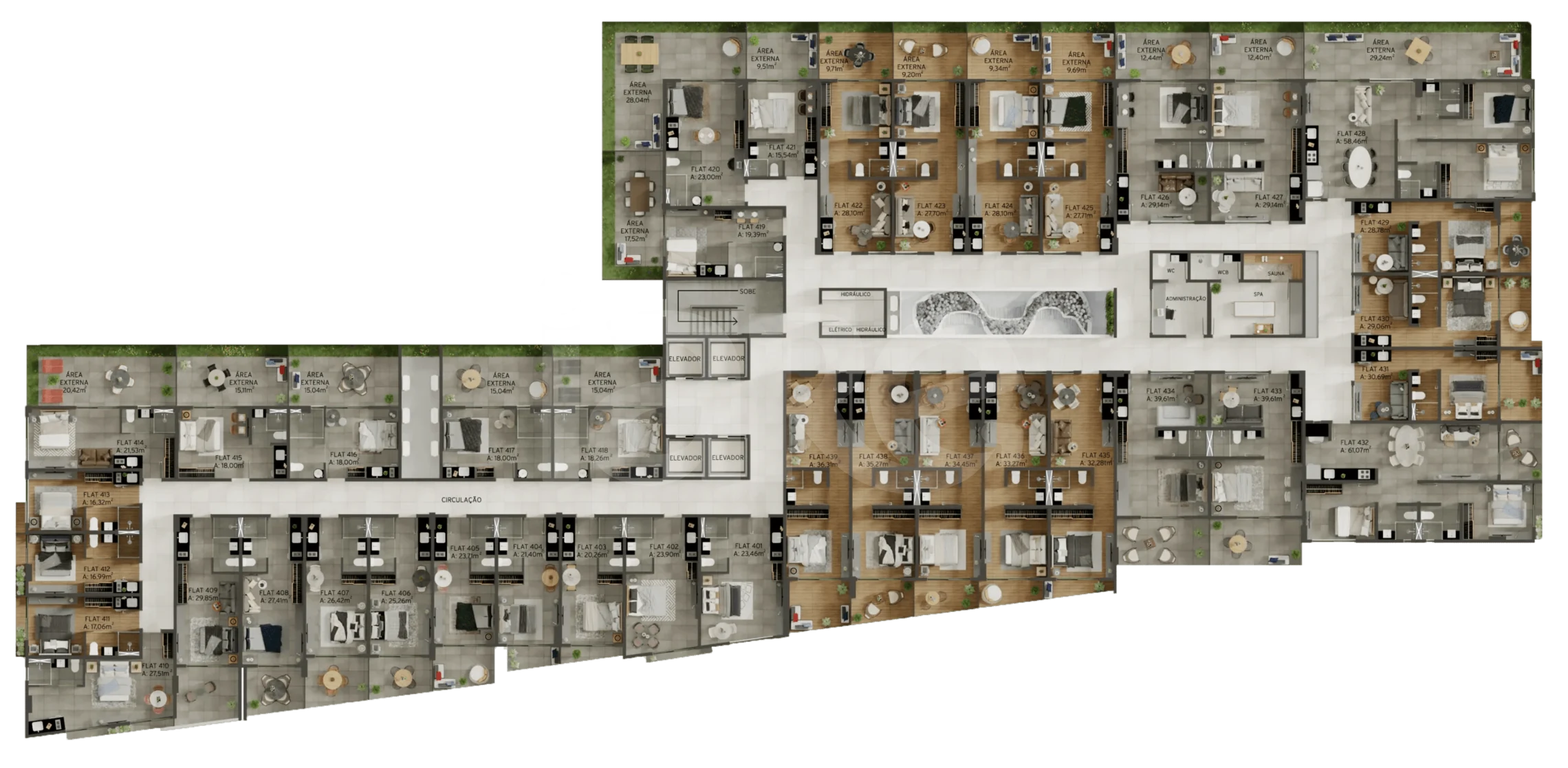 Planta — Pavimento 4