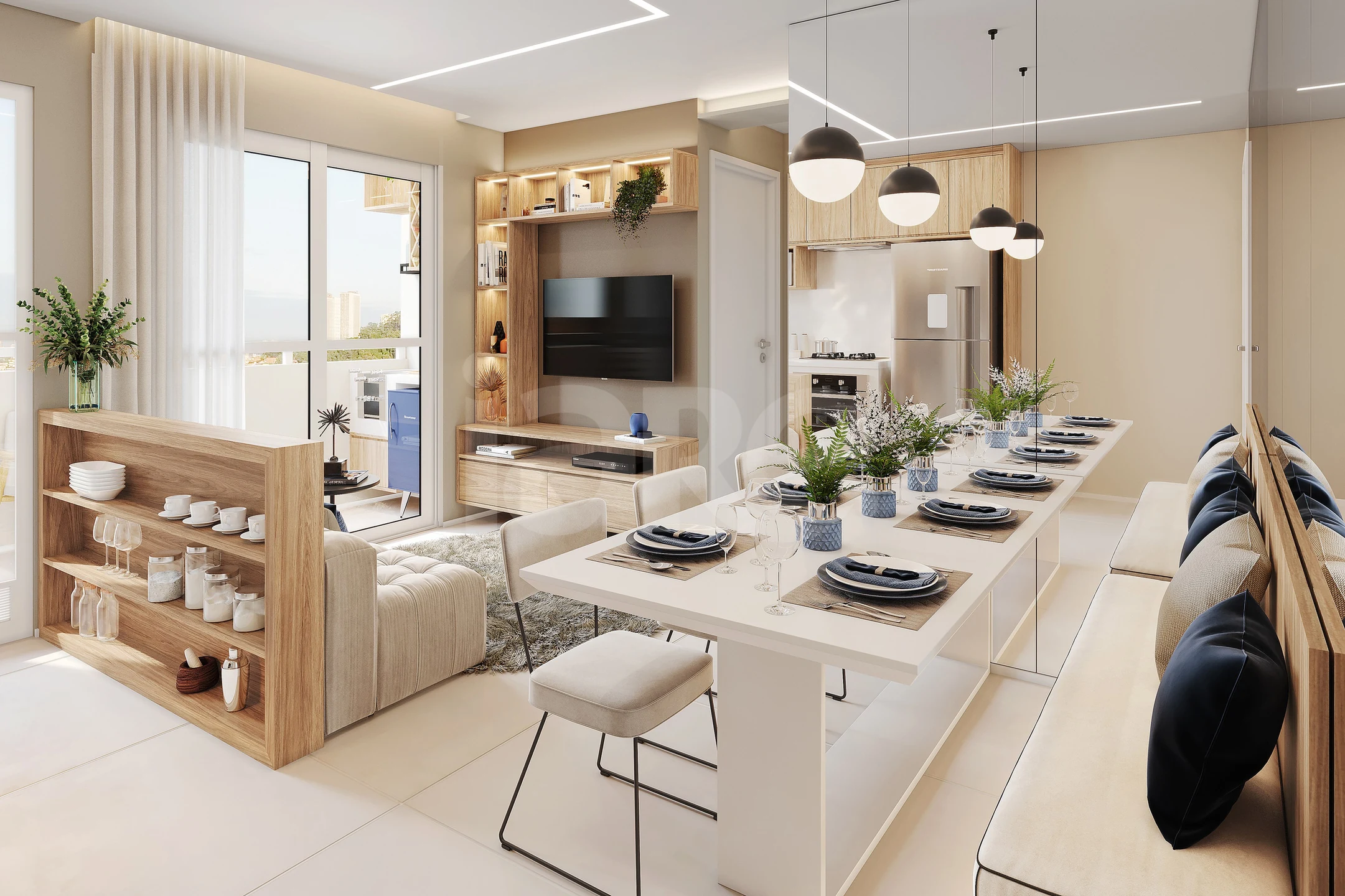 Sinfonia Santo Amaro - Apartamento com 41,73 m², em Santo Amaro — foto 2