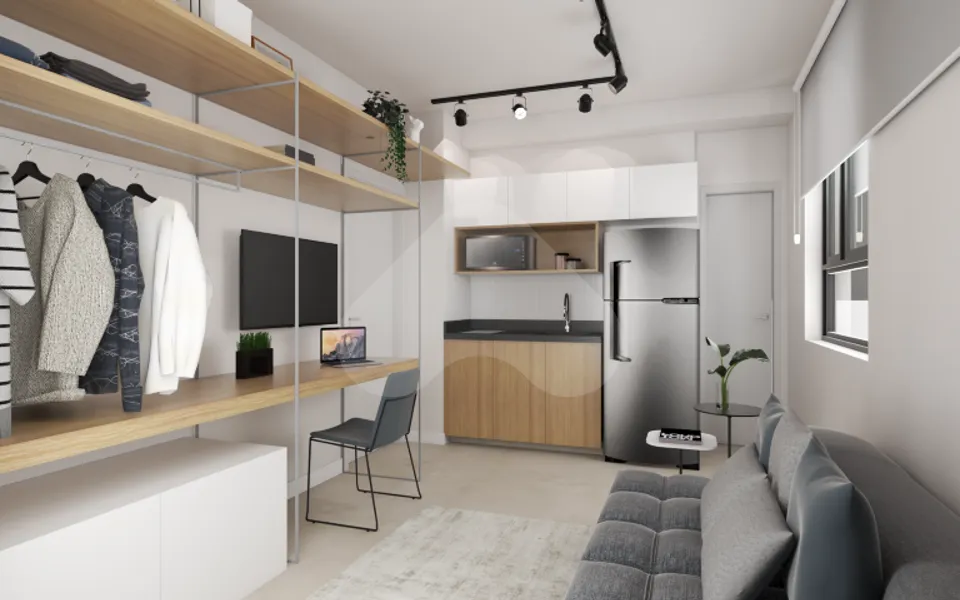 Next Paulista - Studio com 18,78 m², em Jardim Paulista — foto 2