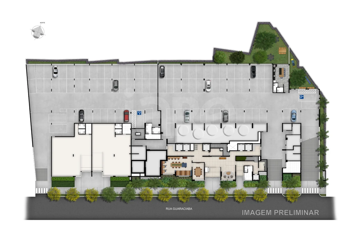 Planta — Pavimento subsolo 3