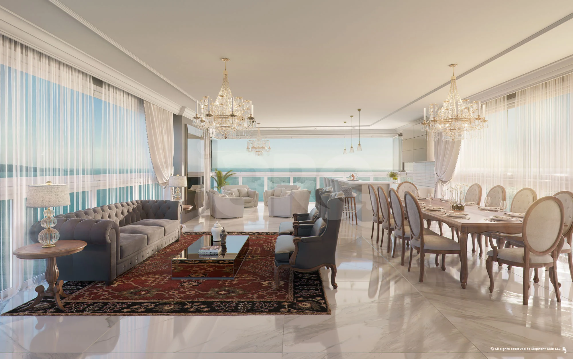 Palácio Triunfo - Apartamento com 262 m², em Meia Praia — foto 2