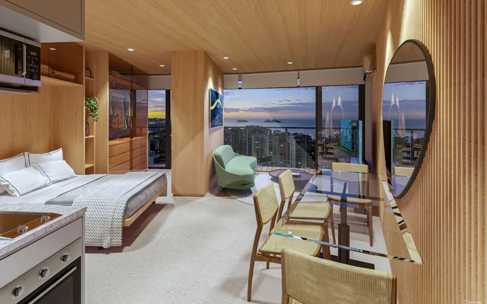 Niemeyer 360° Residences - Studio com 40 m², em Barra da Tijuca — foto 32