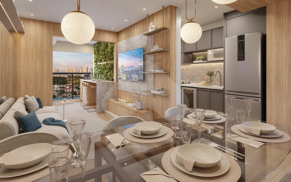 Torino Mooca Città - Apartamento com 63,02 m², em Mooca — foto 2