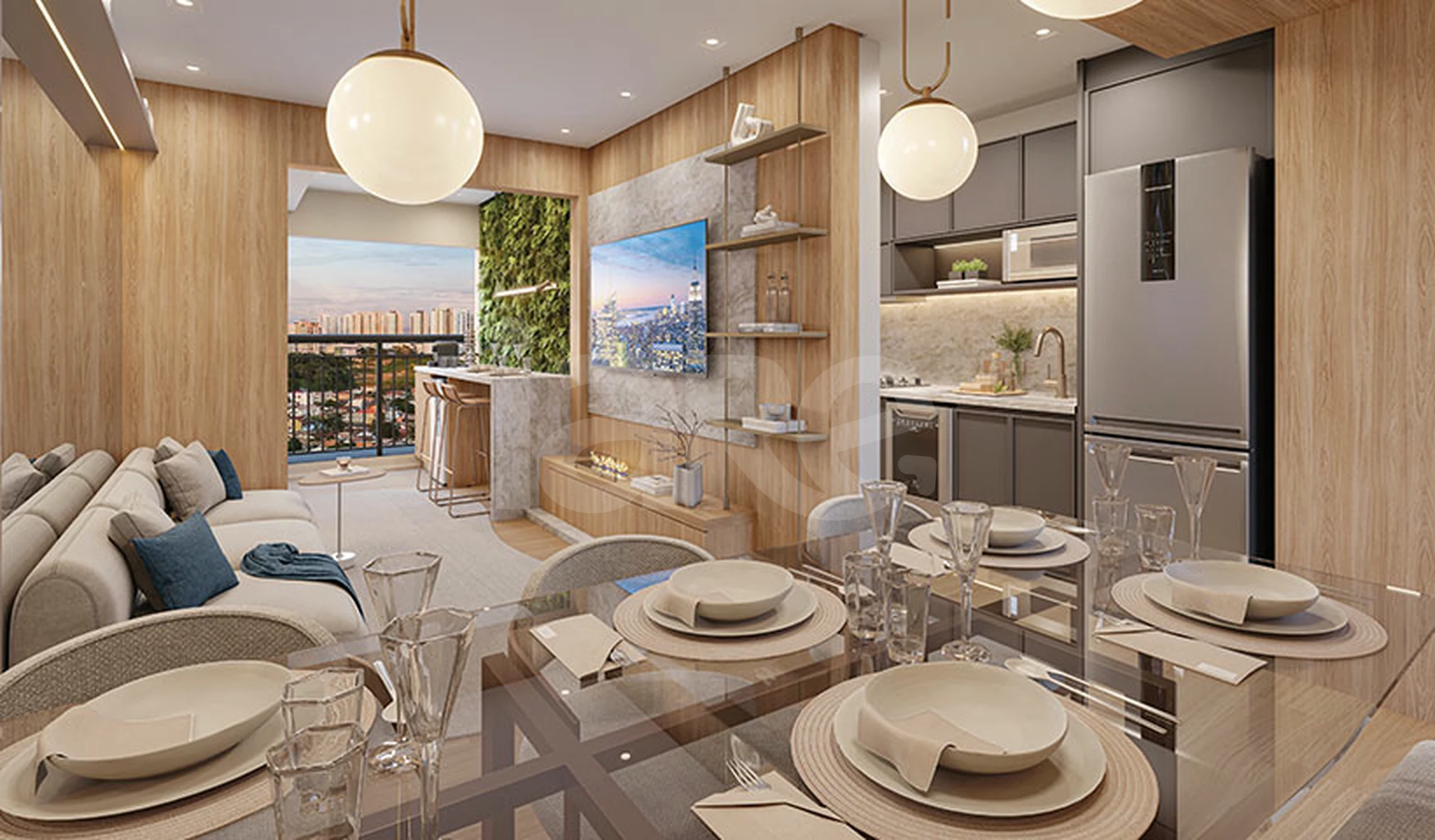 Torino Mooca Città - Apartamento com 63,02 m², em Mooca — foto 2