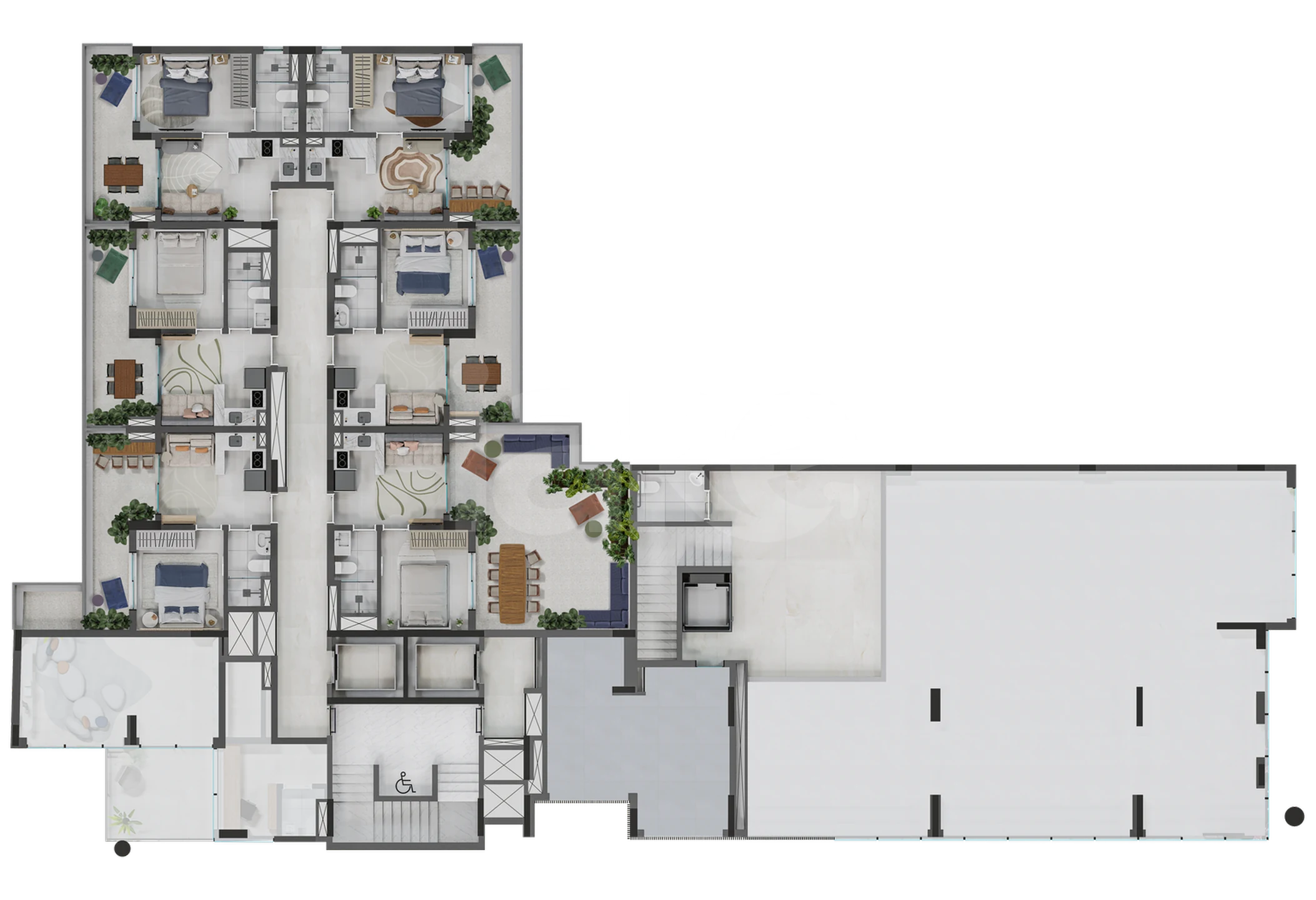 Planta — Pavimento 01
