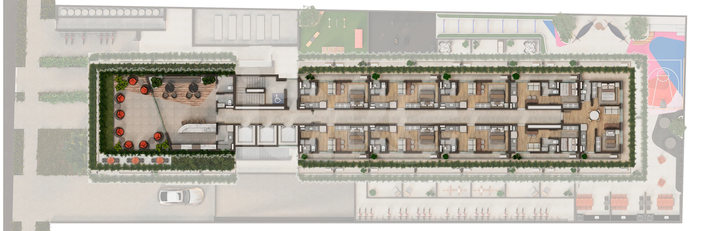 Planta — Pavimento 15