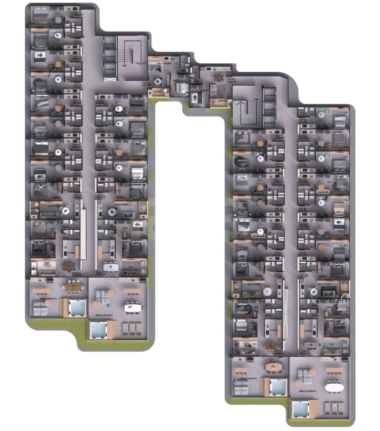 Planta — Pavimento 8