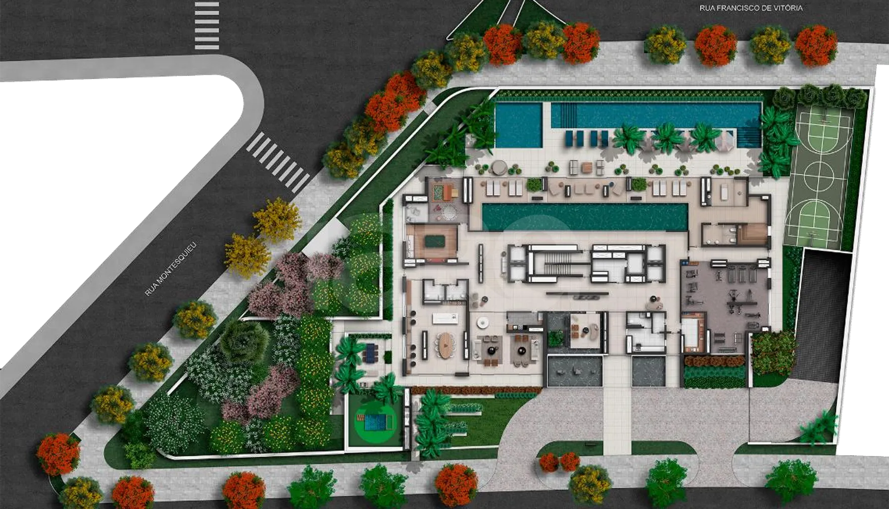 Planta — Implantação