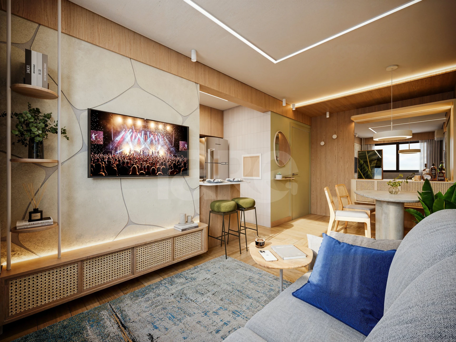 Ventura Clube Ipanema - Apartamento com 46,74 m², em Ipanema — foto 2