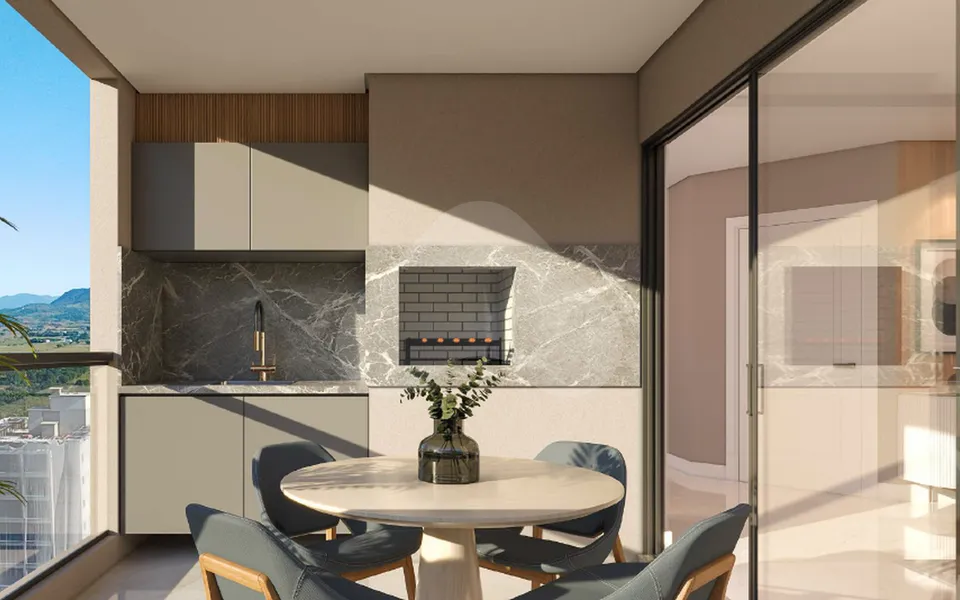 The Palazzo Residence - Apartamento com 95,65 m², em Meia Praia — foto 4