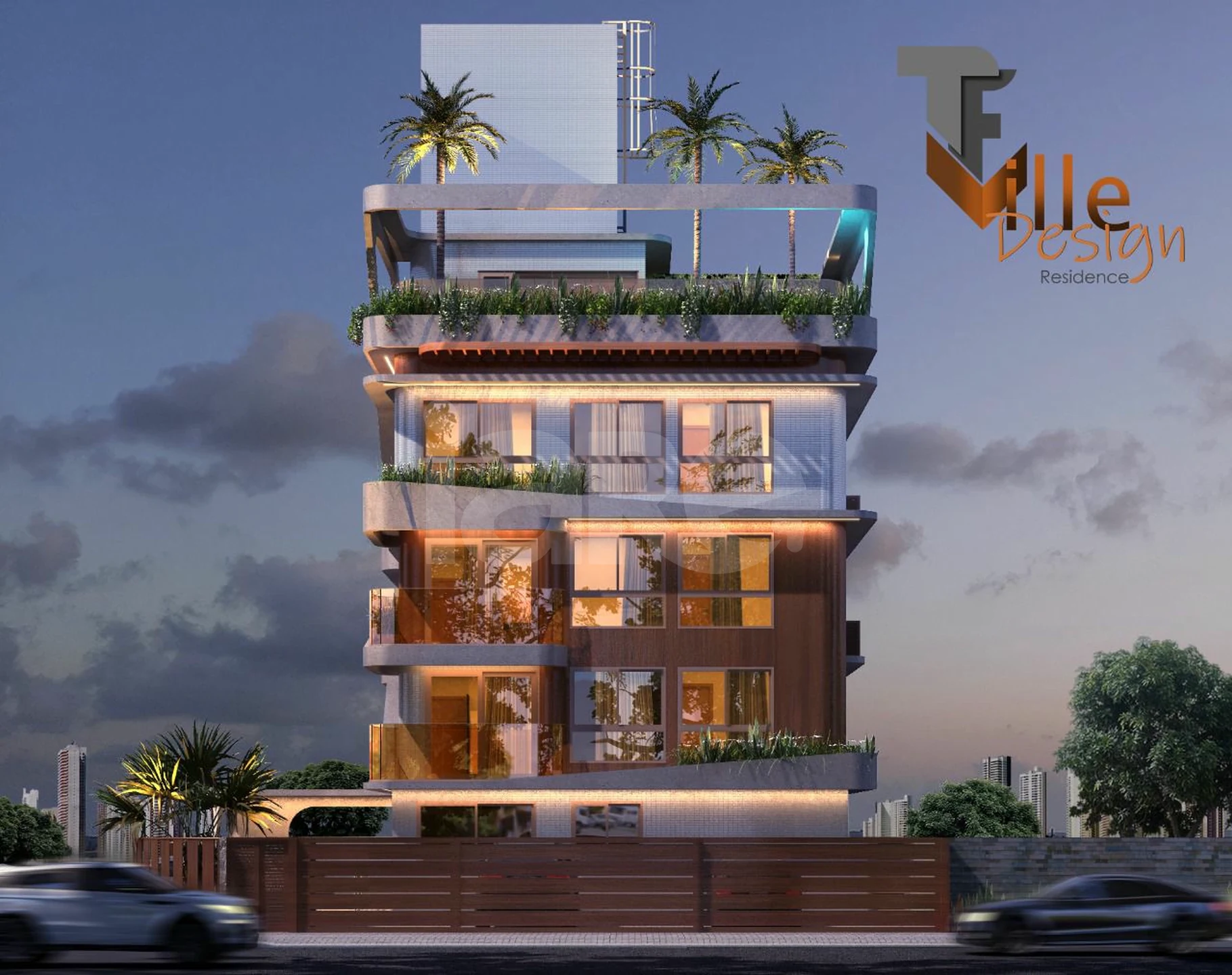 TF Ville Design - Cobertura com 90 m², em Bancários — foto 1