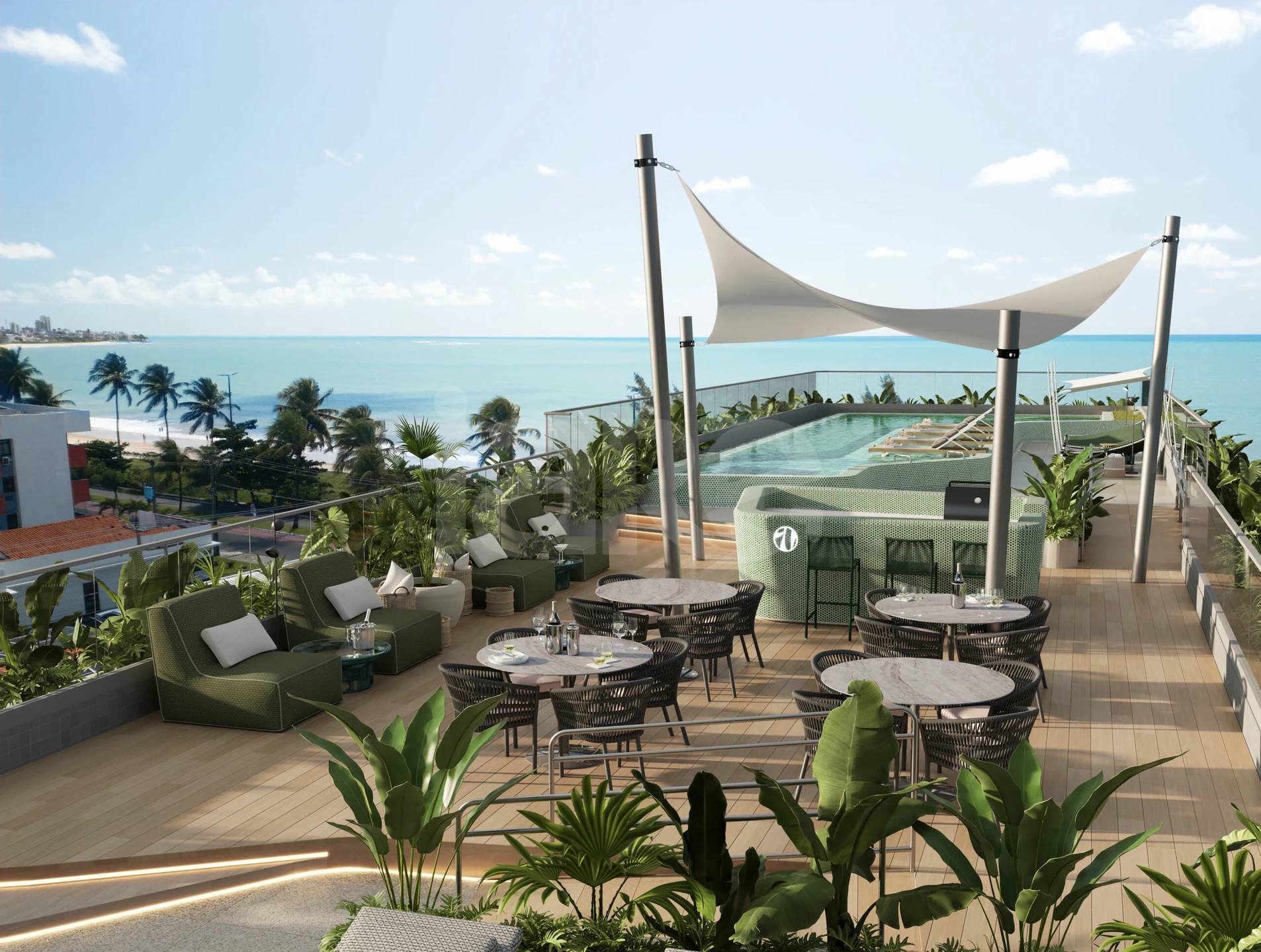 Ocean Garden - Cobertura com 67,12 m², em Manaíra — foto 18