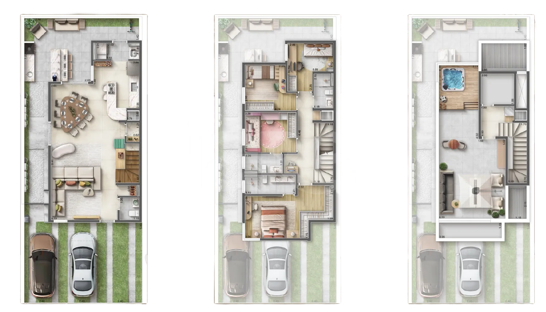 Planta — Casa em Condomínio 178,67 m²