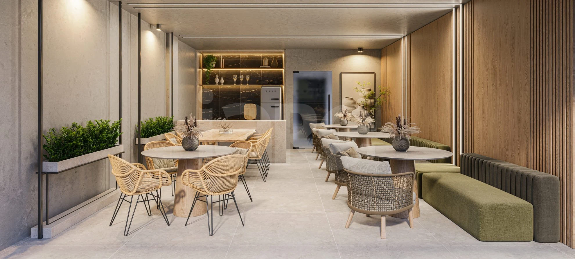 Porto Oasi - Apartamento com 51,73 m², em Aeroclube — foto 9